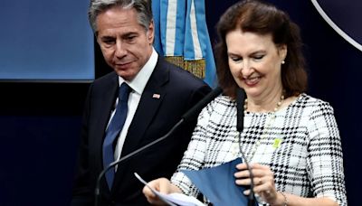 Diana Mondino se reúne con Antony Blinken en Washington para profundizar la relación bilateral entre Argentina y Estados Unidos