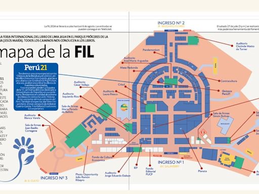 Hoy inicia la Feria Internacional del Libro de Lima 2024