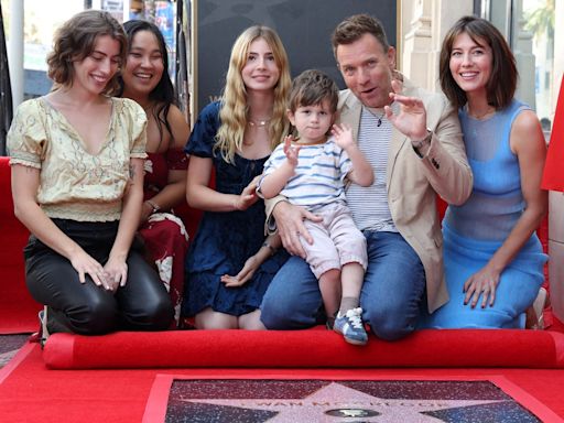 Ewan McGregor speaks of ‘hunger’ for old Hollywood films as he receives Walk of Fame star