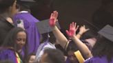 NYU commencement ceremony marred by sudden exit of several students. Here's why they did it.