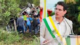 Tragedia en Cesar: alcalde de La Jagüa de Ibirico sufre grave accidente y su escolta muere