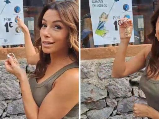 VÍDEO: Eva Longoria sorprende a los vecinos de Asiegu apoyando una iniciativa para el pueblo