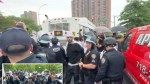 At least a dozen anti-Israel protesters arrested in NYC after clashing with police during noisy demonstration