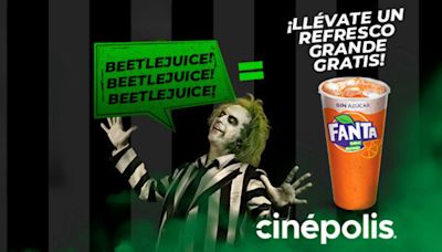 Cinépolis te dará GRATIS un refresco grande si repites tres veces Beetlejuice. ¡Te contamos cómo participar! - Revista Merca2.0 |