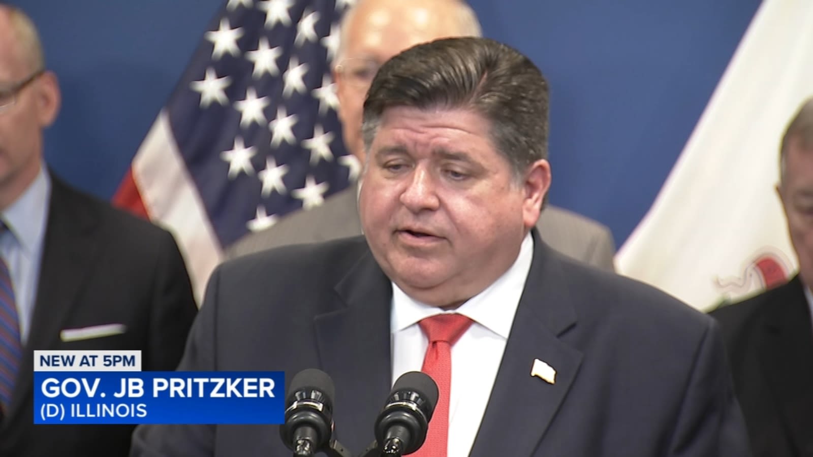 Gov. Pritzker, Sen. Durbin critique former President Trump VP pick, J.D. Vance