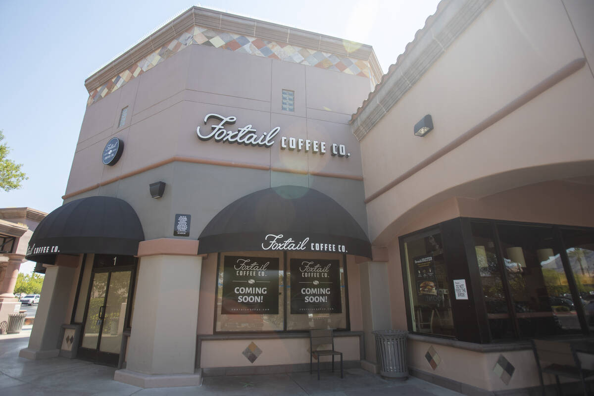 Despite online chatter, coffee shop replacing Summerlin Starbucks still on track