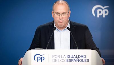 Tellado (PP) acusa a Sánchez de pretender usar el voto el 9J para "archivar" la causa a su mujer