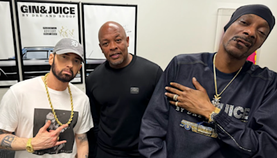 Dr. Dre, Snoop Dogg & Eminem Reunite For Rare International Performance | iHeart