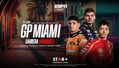 Cómo ver el GP de Miami de Fórmula 1 por Star+