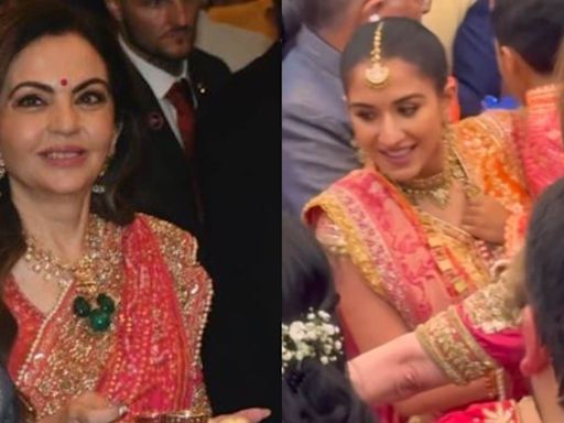 Nita Ambani Introduces Radhika Merchant to Guests; Bride-to-be Touches Their Feet, Wins Hearts | Watch - News18