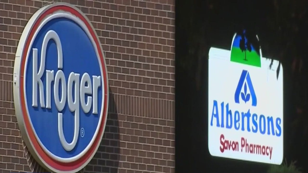 Kroger and Albertsons to close these 63 grocery stores in California under merger