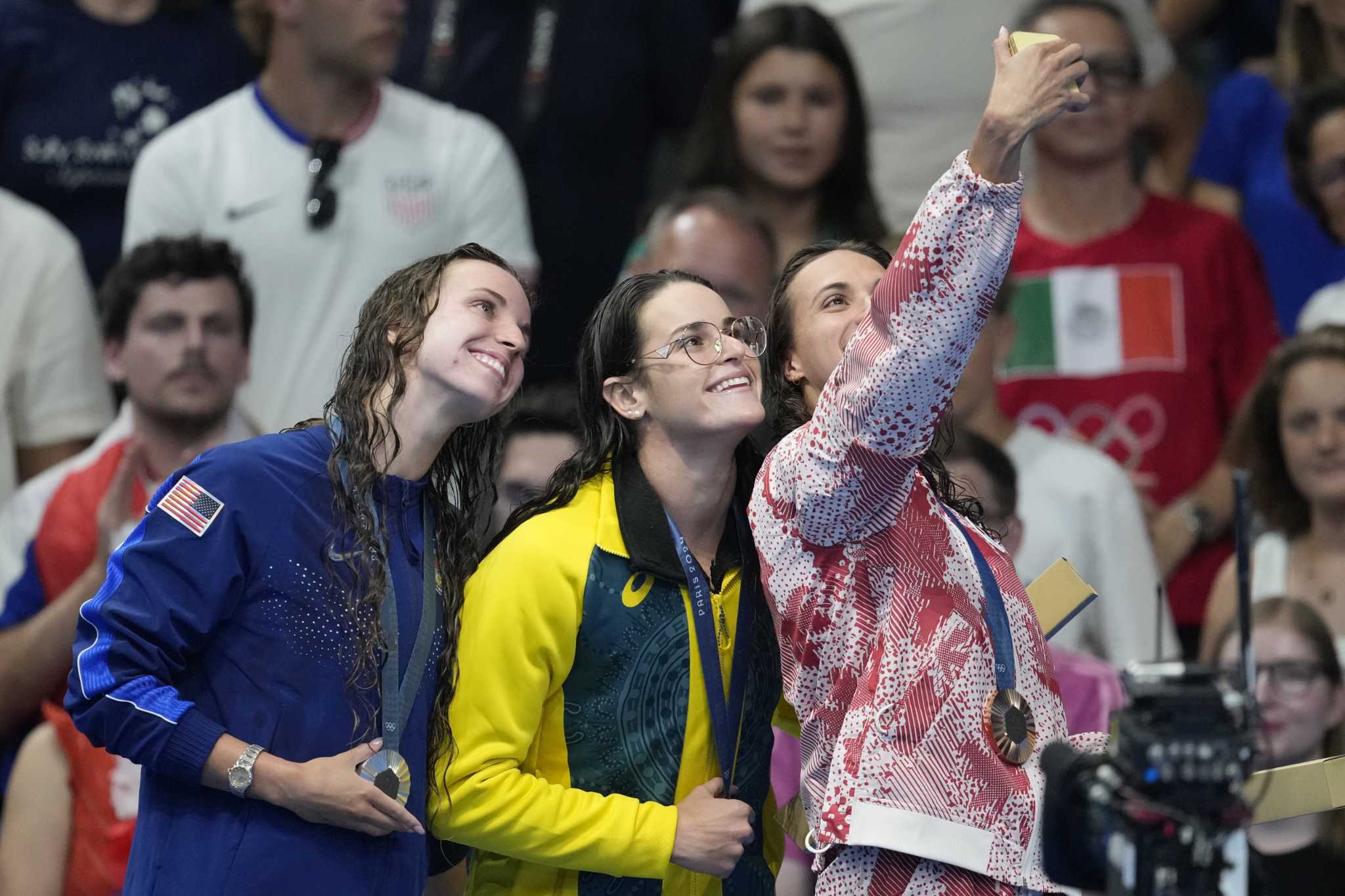 Australia's Kaylee McKeown sweeps both Olympic backstroke events in Paris to match her feat in Tokyo