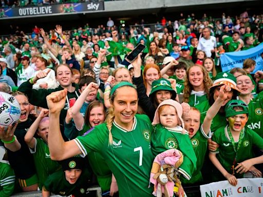 Denise O’Sullivan, Julie Ann-Russell and Anna Patten goals secure famous win over France for Girls in Green