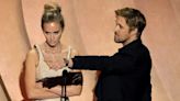 Barbenheimer Rivals Emily Blunt and Ryan Gosling Trade Insults at the Oscars