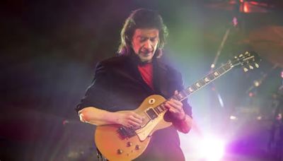 Former Genesis guitarist Steve Hackett hospitalized after adverse reaction to meds