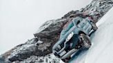 Espectaculares postales de la nieve en las sierras de Córdoba