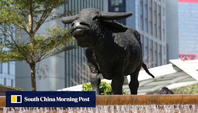 Hong Kong stock index closes near bull market territory on earnings optimism