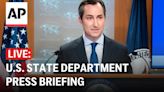 LIVE: U.S. State Department press briefing