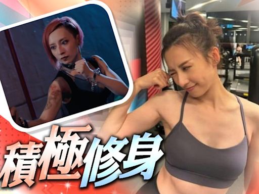 龔嘉欣Bra Top做Gym 喚醒《殺手》肌肉