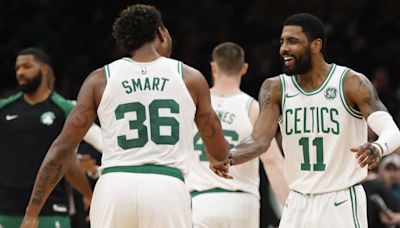 Marcus Smart opens up on playing with Kyrie Irving