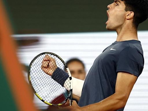 Roland Garros | Stéfanos Tsitsipas - Carlos Alcaraz, en imágenes