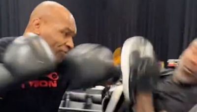 Fans say 'there's a reason' why Mike Tyson's training clips are is 6 secs long'