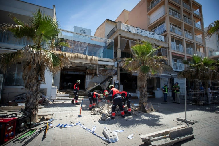 Four dead in restaurant collapse on Spanish holiday island