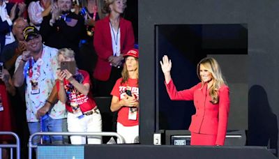 Melania Trump apaga el fuego de la discordia con su participación en la Convención Republicana