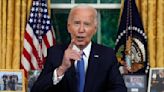 5 puntos resumidos del histórico discurso de Biden en el que explicó sus razones para renunciar a la reelección