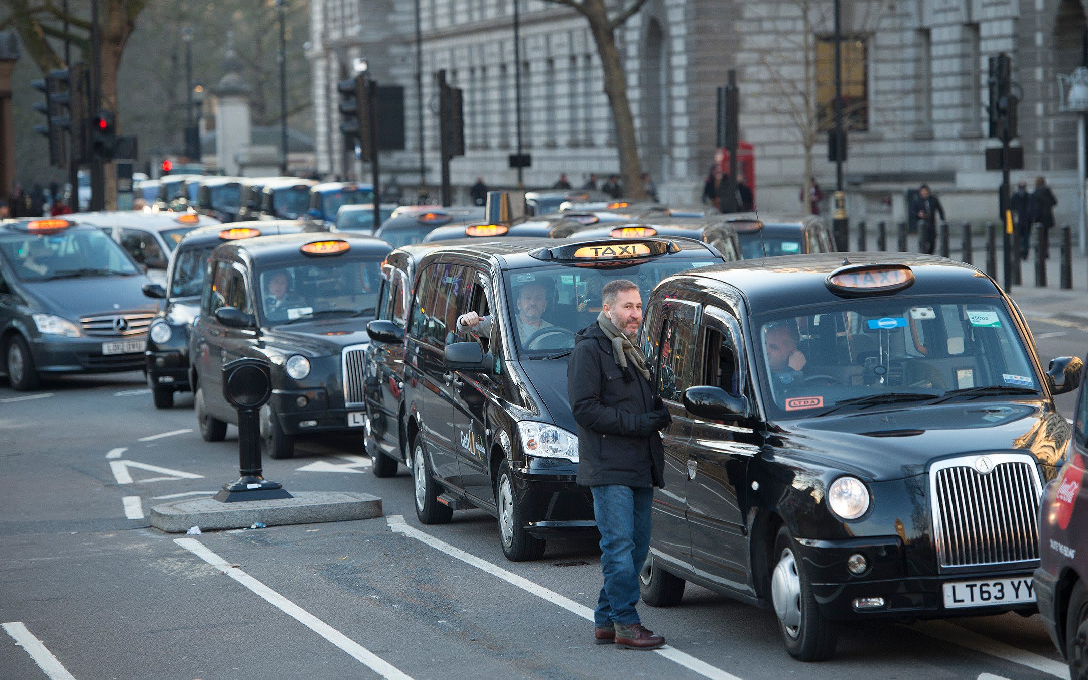 Black cab drivers claim Uber illegally obtained London licence in lawsuit