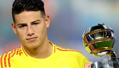 James volta ao São Paulo como o melhor jogador da Copa América