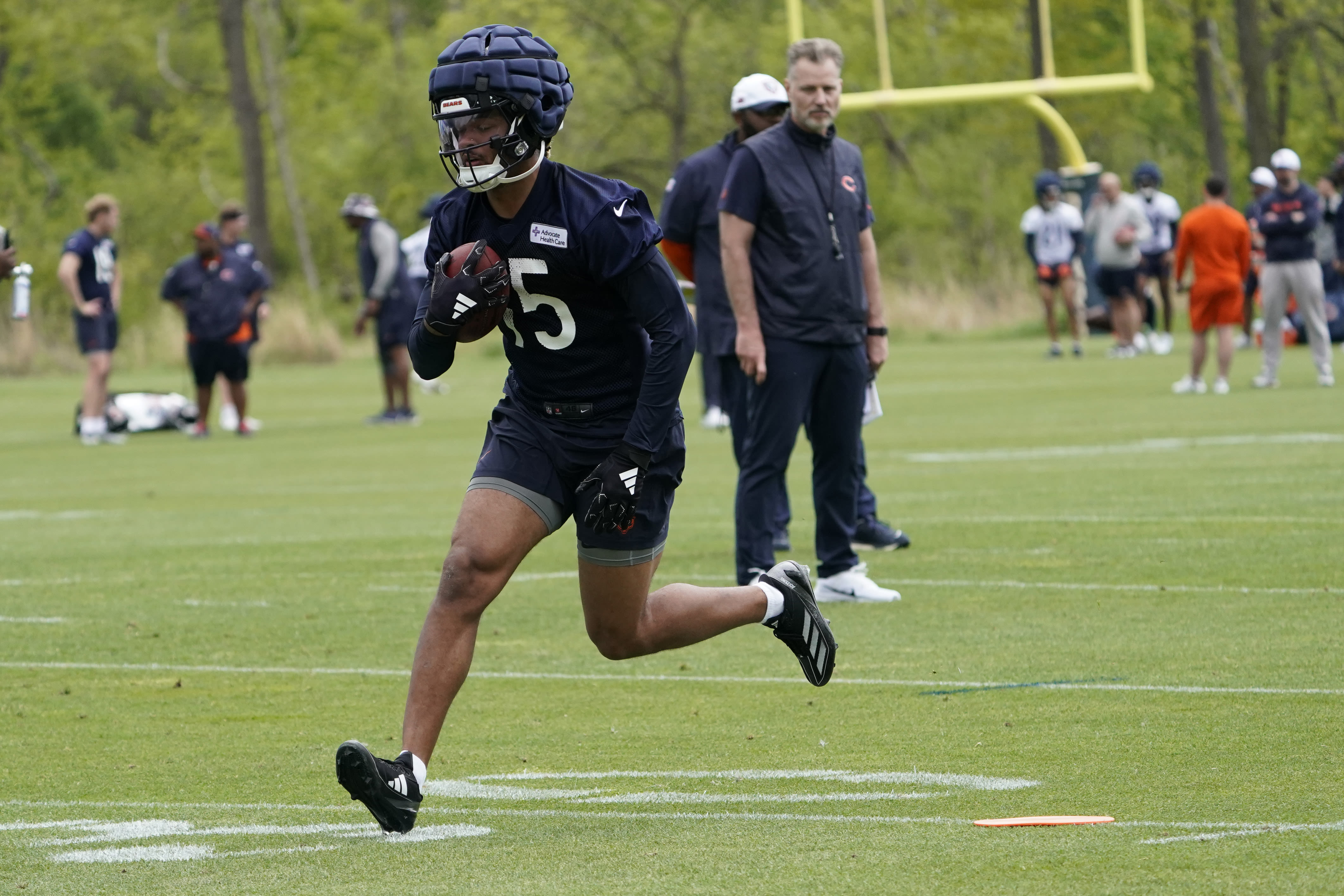 Bears rookie wide receiver Rome Odunze to miss practice with hamstring tightness