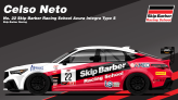 Neto returns to Skip Barber Racing, will pilot new Acura Integra Type-S in TCX