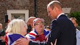 Moment 'kind' William spots fan with gift for Kate seconds before leaving