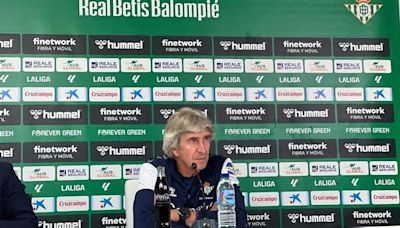 Manuel Pellegrini: "Es un partido de seis puntos: tres por la clasificación y tres por los hinchas"