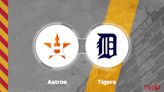 Astros vs. Tigers Predictions & Picks: Odds, Moneyline - June 14