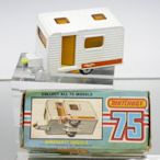 英國製火柴盒小汽車MATCHBOX1977年第32號露營車全新庫藏盒子完整