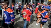 Shania Twain performs, fires up the Edmonton crowd before Game 4 of the Stanley Cup Final