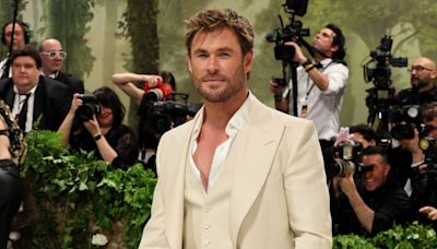 Chris Hemsworth reveals what actually happens inside the Met Gala