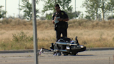 Motorcyclist injured in southwest Bakersfield collision