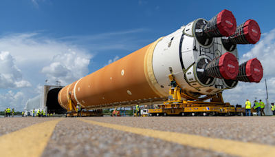 NASA's Heaviest Rocket Rolls Out For Assembly Ahead Of Historic Artemis II Mission; Watch