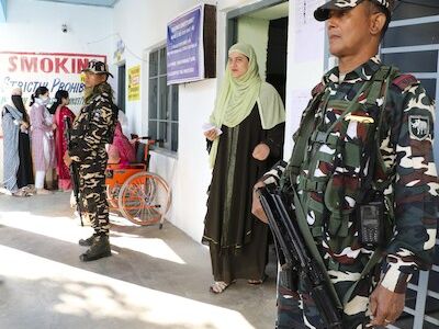 J-K polls: Police monitors security in Baramulla ahead of phase-3 elections