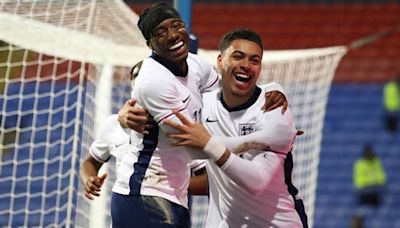 England U21 7-0 Luxembourg U21: Noni Madueke, Morgan Rogers and Samuel Iling-Junior score twice in rout as Lee Carsley's men stay on course for Euro 2025 qualification