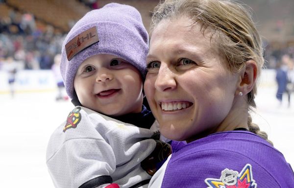 This Professional Hockey Player Is On A Mission To Redefine The Term ‘Hockey Mom’