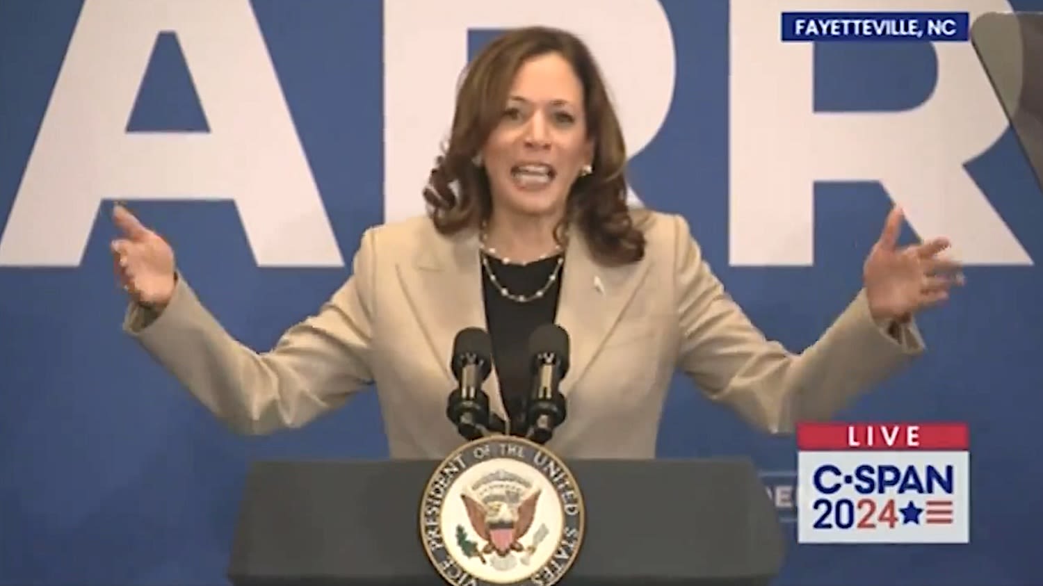 Yes!! Kamala Harris brings down the house with supercharged speech in North Carolina (video)