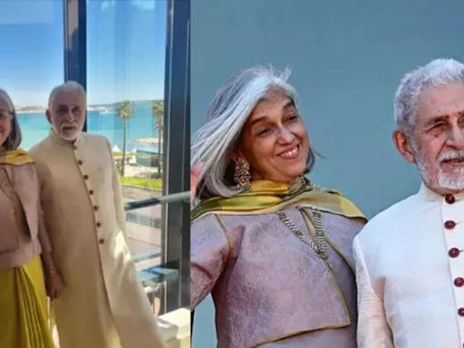 Cannes Film Festival 2024: How Naseeruddin Shah and Ratna Pathak Shah made a simple yet effective debut at the festival