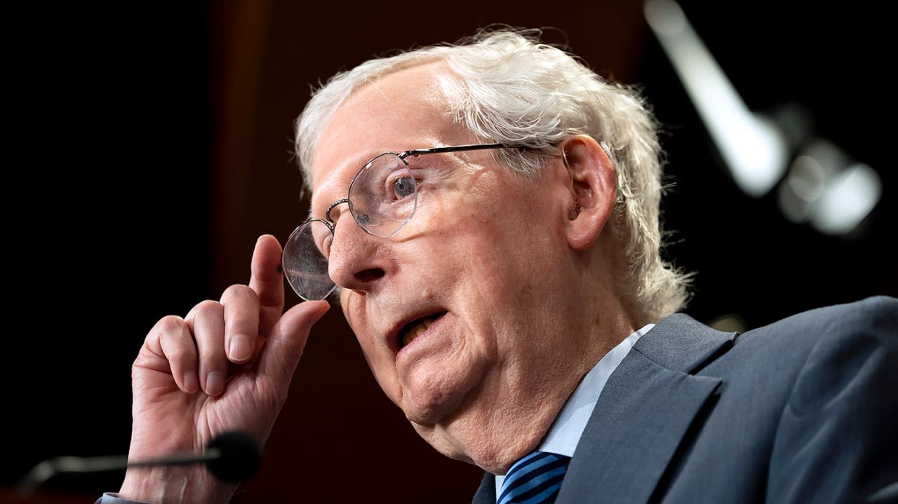 McConnell pushes back on Biden conditions on aid to Israel
