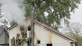 Firefighter and family pet treated at scene of fire in Mifflin Township; home damaged