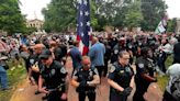 ‘They took down the U.S. flag.’ Pro-Palestinian protesters return to site of UNC encampment