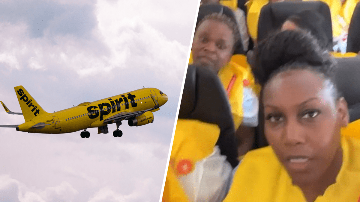 ‘It was just chaotic': Passengers don life vests on Fort Lauderdale-bound Spirit flight